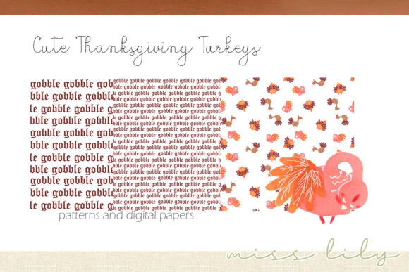 Cute Thanksgiving Turkey Patterns: A Creative Touch for Your Holiday Projects