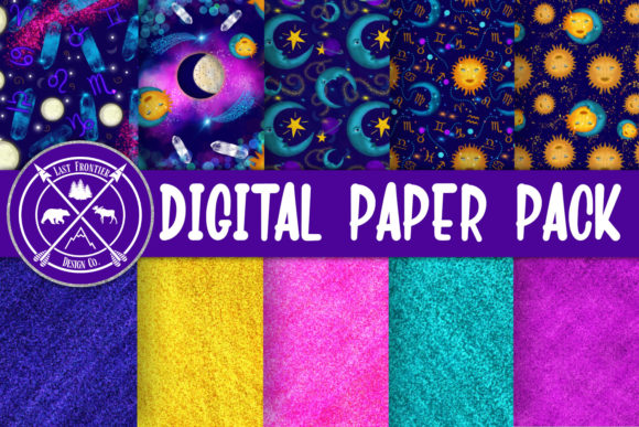 Discover the Magic of Astrological Seamless Patterns in Digital Design