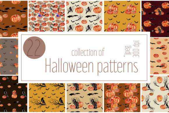 Exploring the Magic of Halloween Watercolor Patterns