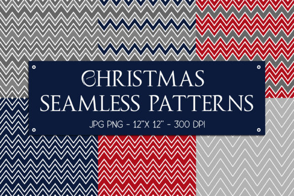 Festive Christmas Seamless Patterns: A Creative Resource for Every Designer