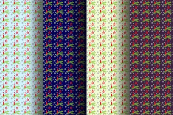 Scandinavian Winter Seamless Patterns for Creative Workflow Integration