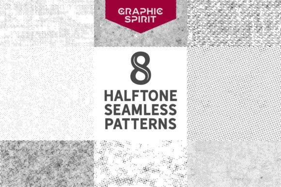 Seamless Halftone Dot Patterns: A Versatile Tool for Design Professionals
