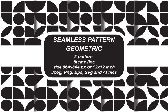 Seamless Patterns Geometric